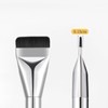 Foundation Brush for Liquid Makeup,2 Pcs Ultra Thin Foundation Brush,Liquid