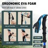 Colefunmit Trekking Poles Lightweight Collapsible Hiking Poles Folding Aluminum Walking
