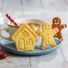 DECORA 0255094 Gingerbread Man & House Plastic Cutters 2-Piece