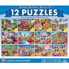 MasterPieces – Jigsaw Puzzle 12-Pack Bundle Set, Fun for Adults
