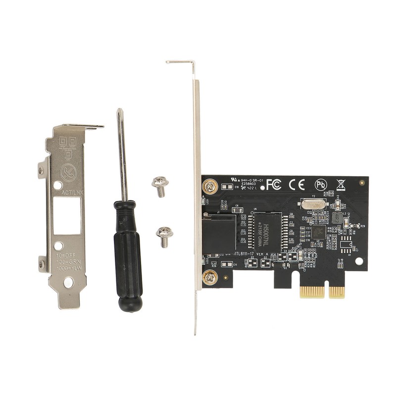 Gigabit Ethernet Card 10Mbps 100Mbps 1000Mbps Adaptive PCI E Wired