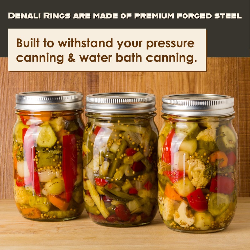 Denali Canning Rings | Regular & Wide Mouth | 24-Month
