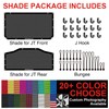 JT Sun Shade Top Roof Compatible with Jeep Gladiator Sunshade