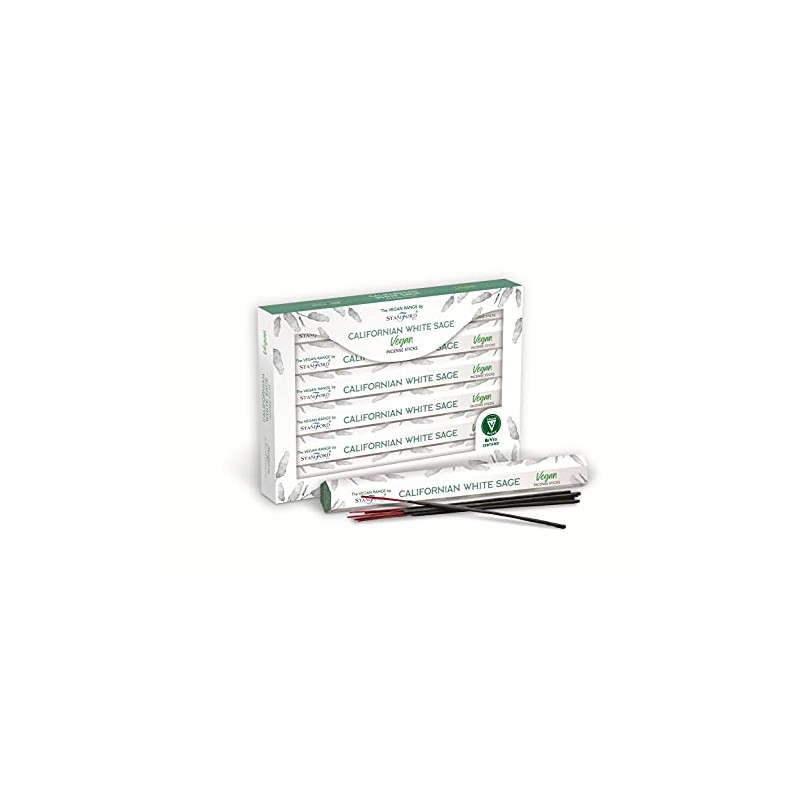 Stamford Vegan Lavender Incense Sticks-120 Sticks (Californian White Sage)