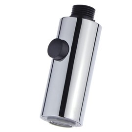 Kingston Brass Gourmetier KDH8701 Pull-Down Kitchen Faucet Sprayer, Chrome