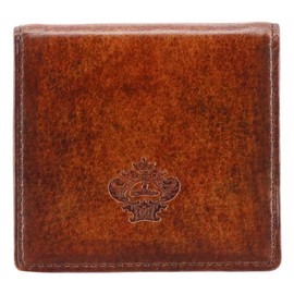 Orobianco ORS-071109 Coin Purse, Genuine Leather, Patina Men's Coin Case, Cowhide Leather, Made in Japan, Braun