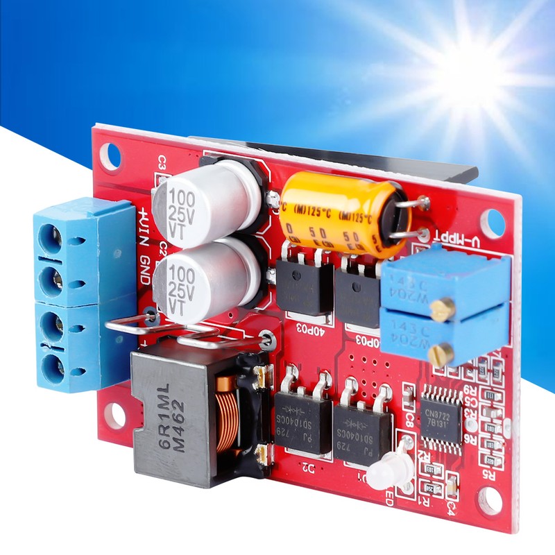 MPPT 5A Solar Charge Controller Battery Charging Module 9V 12V