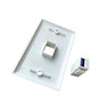 BUPLDET USB3.0 Wall Plate 1 Port - Single Gang USB