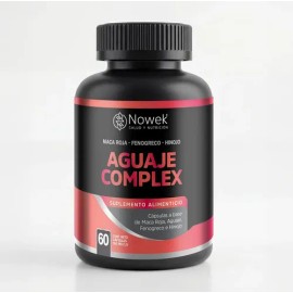 Aguaje + Fenogreco + Hinojo + Maca Negra - 60 Cáps | Nowek