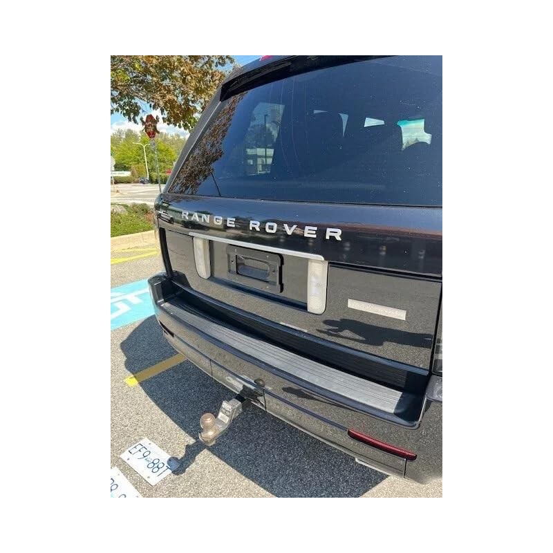 Rear License Plate Mount Frame Tag Bracket for Land Rover