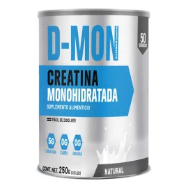Creatina Suplemento Monohidratada D-mon 250g 50 Servicios Natural                                                                                     