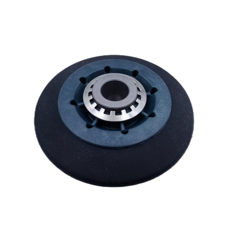 W10314173 W10314171 Clothes Dryer Drum Support Roller Replacement with Tri-Rings