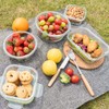 Bayco Glass Food Storage Containers with Lids, [24 Piece] Glass