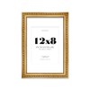 12x8 Gold Ornate Photo Frame With White Mat For 8x6