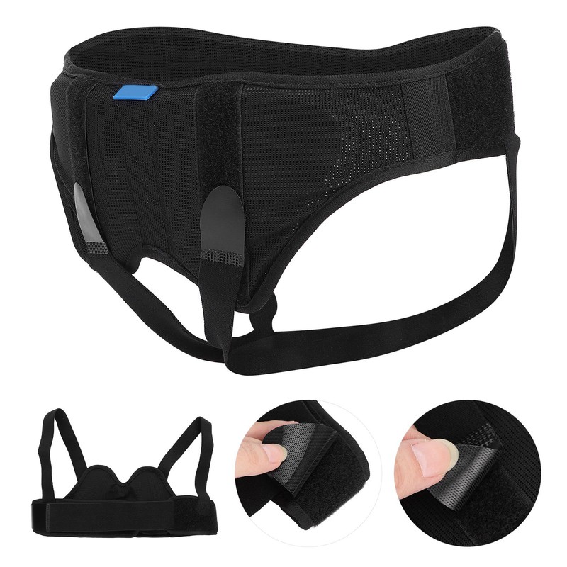 Ober Inguinal Hernia Belt Breathable Adjustable Groin Support Brace for