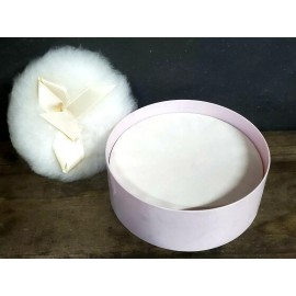 Gloria Vanderbilt Silkening Body Powder ~ 4 oz, 113 g ~ WITH PUFF, MISSING LID