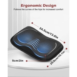 Fitense Rowing Machine Seat Cushion for The Concept 2 Rowing Machine with Extra Sport...