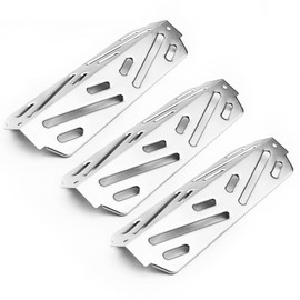 QuliMetal 66040 Grill Heat Deflector for Weber Genesis II 300 Series, Genesis II E-310, II E-315, II E-330, II E-335, II S-310, II S-335 Gas Grill, 17GA Heat Deflectors Replace Weber 66685, 3 Pack