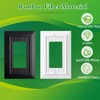 Beadboard Outlet Covers Wall Plates, Bamboo Fiber Light Switch Covers,