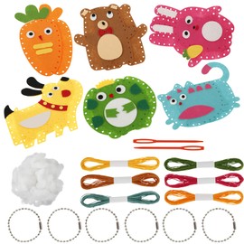 BUTORY Sewing Kit for Kids Cute Animal Sewing Craft Set Fun and Educational DIY Doll Sewing Toys Beginners Sewing Kit DIY Handcraft Sewing Kit for Boys Girls Over 6 Years Old Beginners