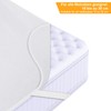 Molton Mattress Protector, 90 x 200 cm, Made from 100%
