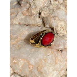 Unbranded Ring Of Gandalf Power Ring Of Fire Inspired Gift LOTR Fantasy Cosplay Sizes 6-12 - 8