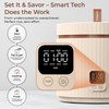 TOKIT Rice Cooker Small 3 Cup Uncooked /6 Cup Cooked,