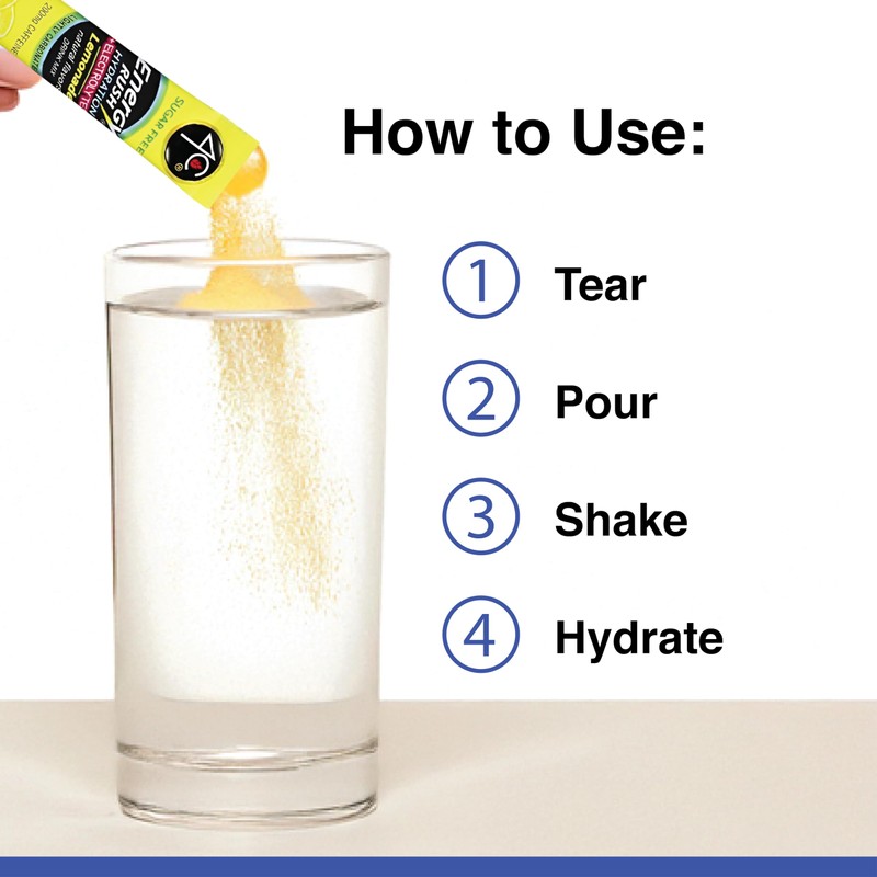 4C Energy Rush PSD with Electrolytes Variety Pack Stix, 40