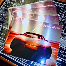 NRN Design Knight Rider 8x10 KITT Metal Plate - A SHADOWY FLIGHT