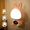 Cartoon Cute LED Night Light Remote Control Plug in Wall