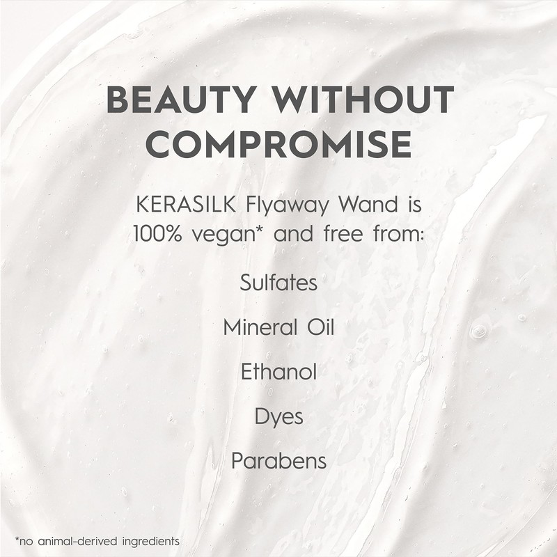 Kerasilk Flyaway Wand for On-the-Go Frizz Control, Vegan and Sulfate