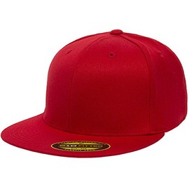 Flexfit Yupoong 6-Panel High-Profile Premium Fitted Cap