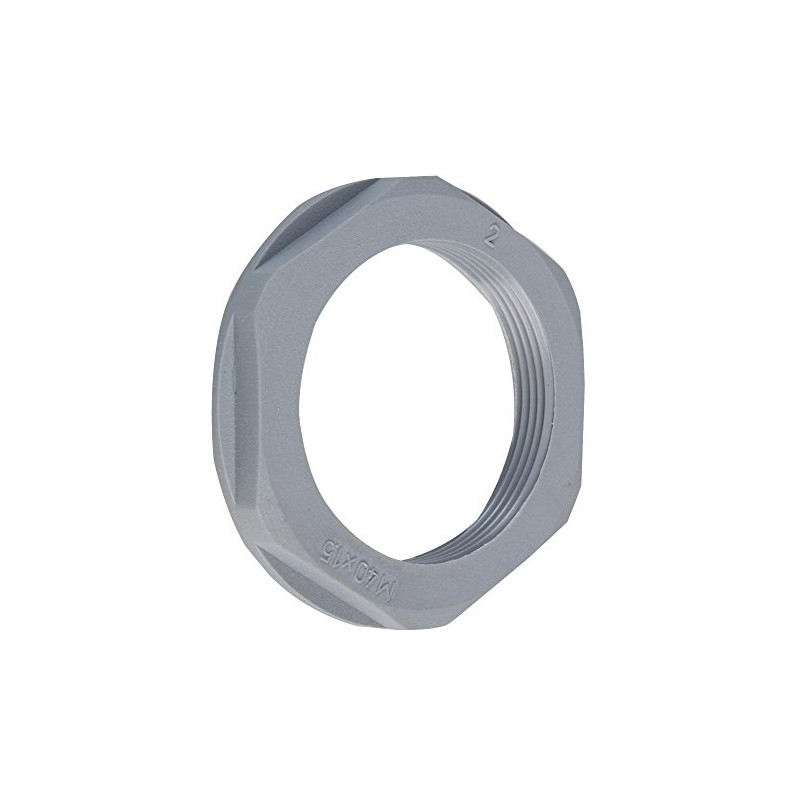 Lock Nut M63 Grey 5 Pieces | Cable Management Gland