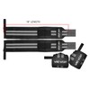 WOD Wear Elastic Wrist Wraps for Powerlifting, Strength Training, Bodybuilding,