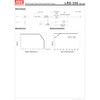 [Enclosed Type/LRS-350 Series/Industrial Use] Mean Well LRS-350-24 350W Single Output