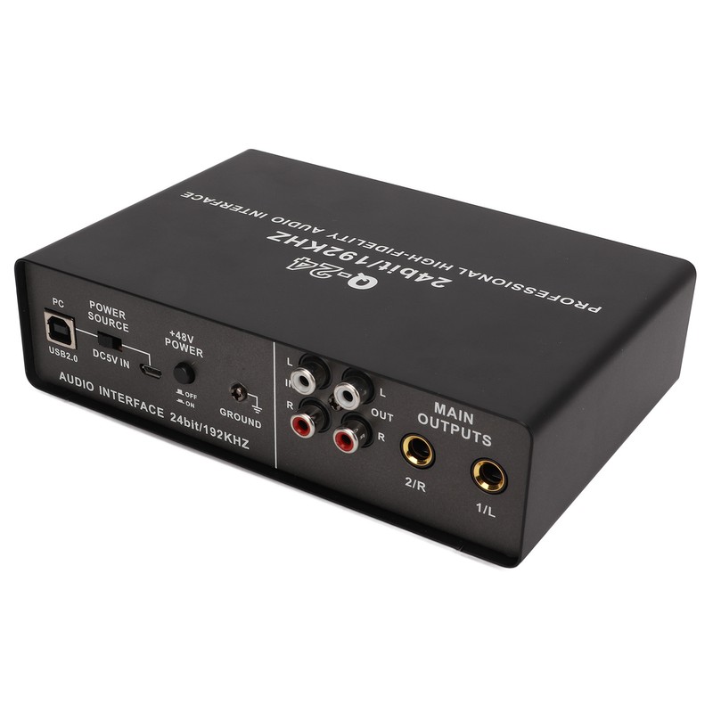 USB Live Sound Card Digital Mixing Live Computer Recording USB