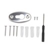 Retractable Clothesline 304 Stainless Steel Safety Auto Retraction Double Pulley