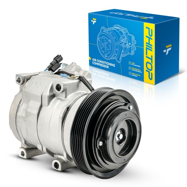 PHILTOP 198304 AC Compressor with Clutch Fit for Accord 2013-2017
