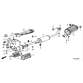 HONDA (ホンダ) 純正部品 センサー エアーフユーエルレシオ CR-V 品番36531-RZA-013