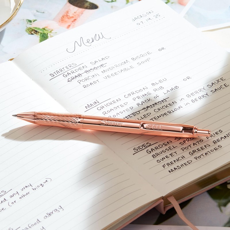 Sharpie S-Gel, Gel Pen, Copper Metal Body, Medium Point (0.7mm),