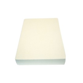 Drap housse en jersey pour lit bébé/enfant 70 x 140 cm beige