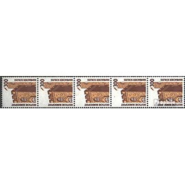 Prophila Collection BRD (BR.Deutschland) 1348A u R I Five Stripes, Yellowish Rubber Mint NH 1988 Sights (Stamps for Collectors)