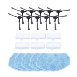 Robot Vacuum Cleaner Replacement Parts Vacuum Filters Mop Pads Side Brush Accessories for ZCWA for ONSON for MAMNV BR150 BR151