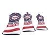 Golf Club Head Cover Set Waterproof PU Leather Golf Club