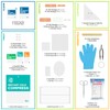 Be Smart Get Prepared First Aid Kit, Teal, 326 Piece,