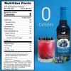 Syruvia Sugar Free Blueberry Syrup 25.4 fl oz, for Beverages,