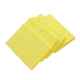Pack of 50 Soldering Sponge Soldering Iron Cleaning Sponge Soldering Welding Cleaning for Electric Welding Soldering Iron Tip