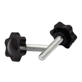 SPEEDWOX Knob Screws, M6 x 30, 6 Pieces, Yawata Screw, Hex Bolt, Handle Screw, Grip Knob Nut