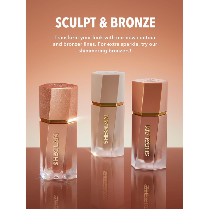 SHEGLAM Sun Beam Matte Liquid Bronzer-Hickory