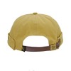 Jerague - Gorros sin bordes, ajustable, hebilla de piel, informal,